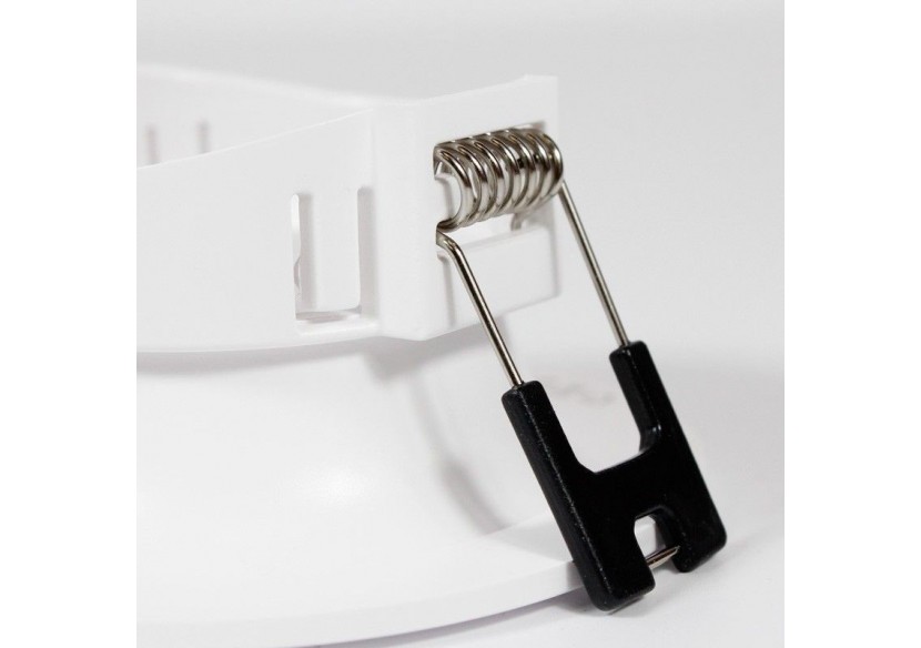 Support spot encastré pour ampoule GU10 / MR16 - Coupe diamètre 70mm - B980-R-B - Barcelona LED Support spot encastré pour ampoule GU10 / MR16 - Coupe diamètre 70mm - B980-R-B - Barcelona LED