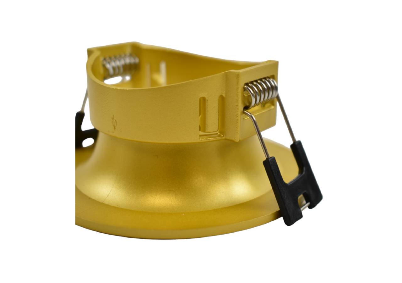 Support spot encastré pour ampoule GU10 / MR16 - Coupe diamètre 70mm - B980-R-D - Barcelona LED