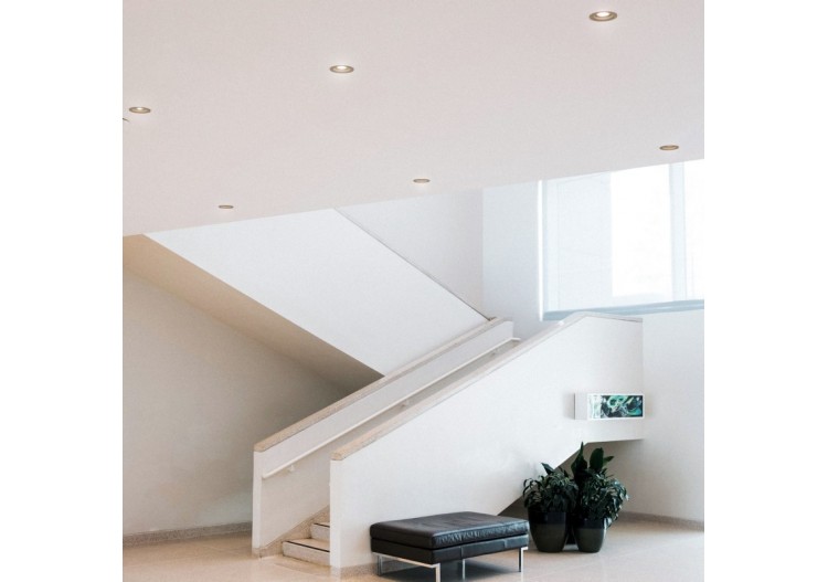 Support spot encastré pour ampoule GU10 / MR16 - Coupe diamètre 70mm - B980-R-C - Barcelona LED 2