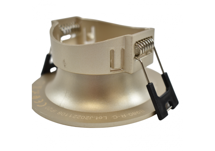 Support spot encastré pour ampoule GU10 / MR16 - Coupe diamètre 70mm - B980-R-C - Barcelona LED Support spot encastré pour ampoule GU10 / MR16 - Coupe diamètre 70mm - B980-R-C - Barcelona LED