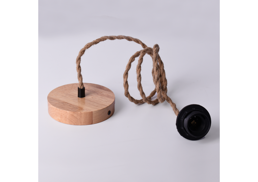 Suspension en fibre naturelle "Nam" - K173-CU - Barcelona LED Suspension en fibre naturelle "Nam" - K173-CU - Barcelona LED