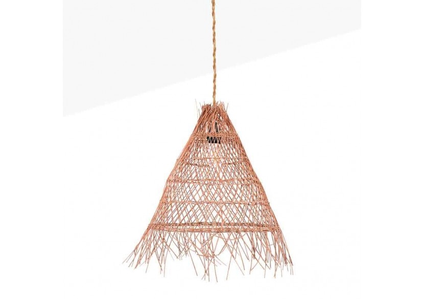 Suspension en osier"Willow" - K171-CU - Barcelona LED
