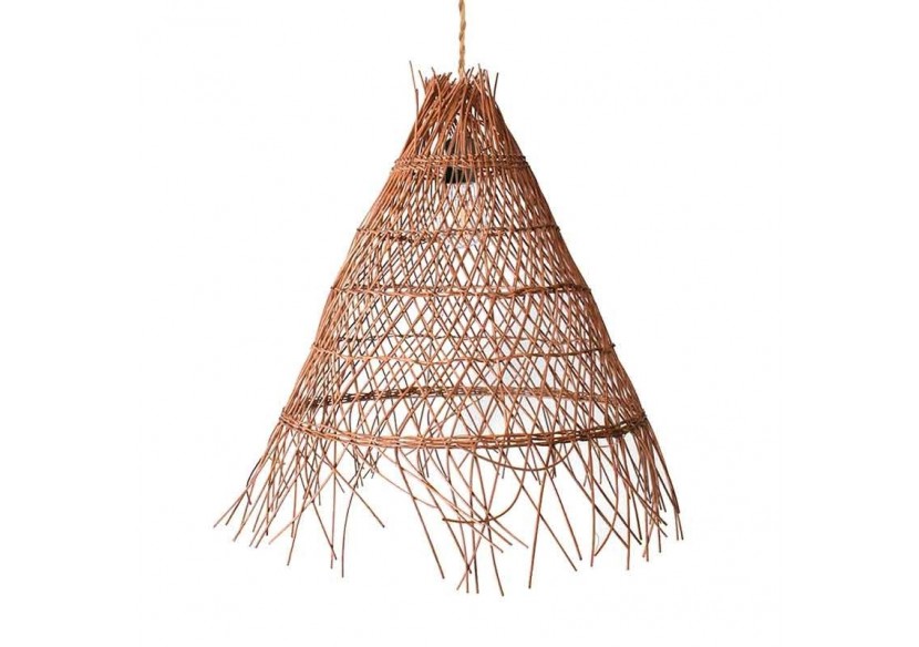 Suspension en osier"Willow" - K171-CU - Barcelona LED