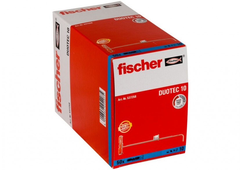 Cheville à bascule en nylon Duotec - Boite de 50