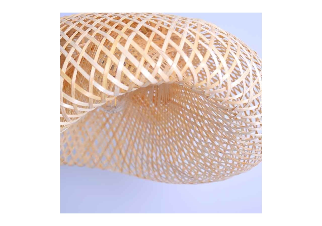 Suspension en osier "Vimet Lite" - K170-N - Barcelona LED
