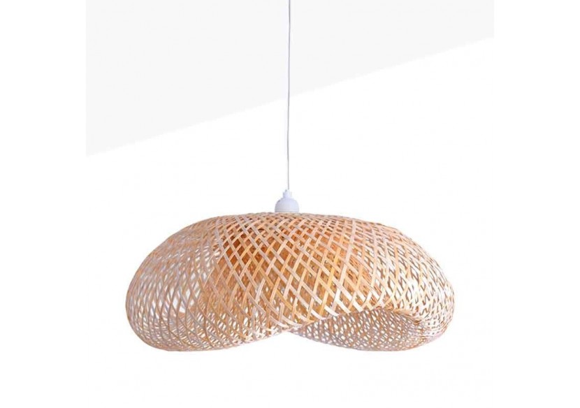 Suspension en osier "Vimet Lite" - K170-B - Barcelona LED