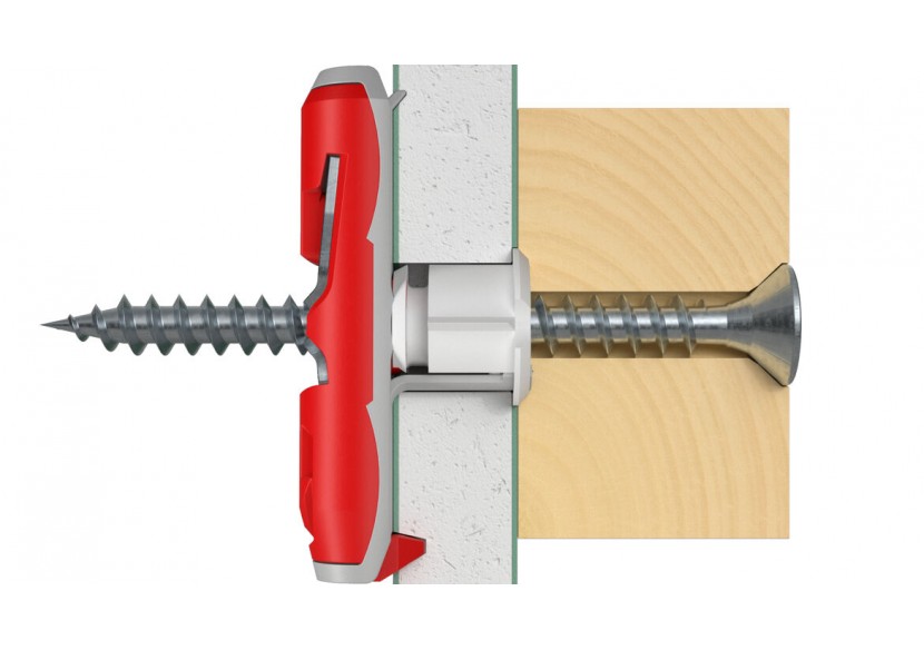 Cheville à bascule en nylon Duotec - Boite de 50