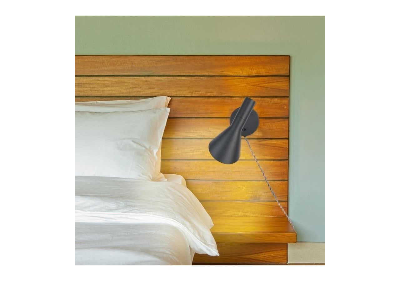 Applique murale design avec prise "Marlene" - L3037-N - Barcelona LED