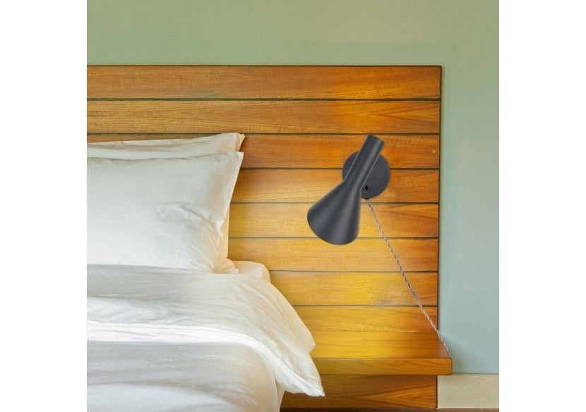 Applique murale design avec prise "Marlene" - L3037-N - Barcelona LED