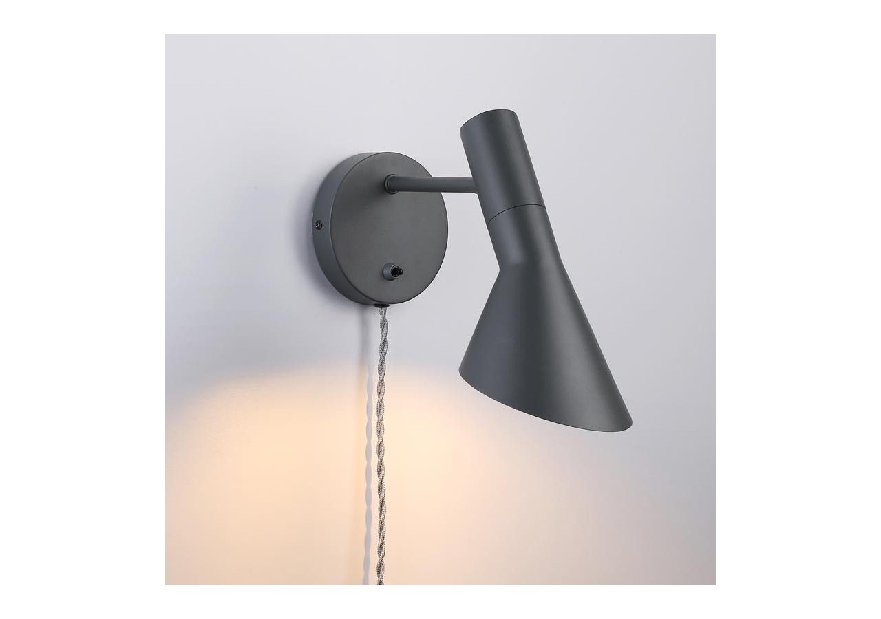 Applique murale design avec prise "Marlene" - L3037-G - Barcelona LED