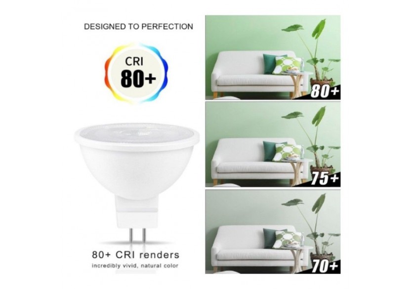 Ampoule GU5.3 LED MR16 12-24V DC 5W - BV1360-BC - Barcelona LED