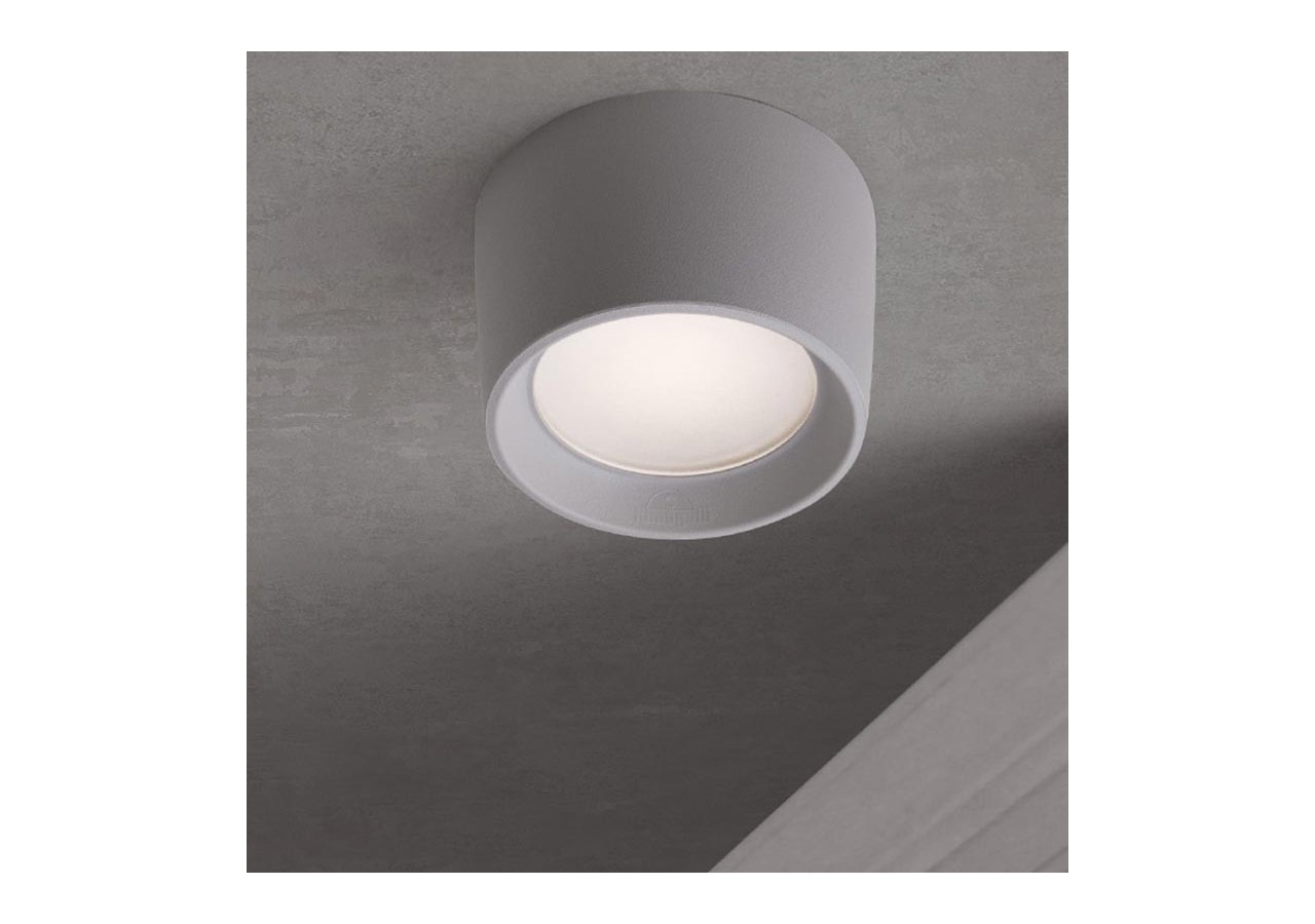 Plafonnier d'extérieur CCT "Livia 160" FUMAGALLI - 7W - GX53 - IP55 - 3A9.000.000.LXC1K - Barcelona LED