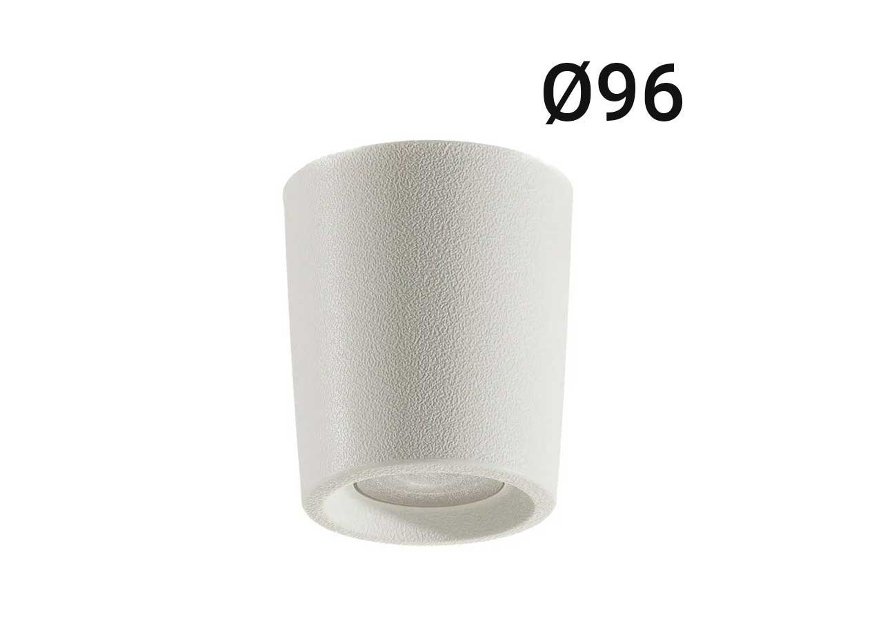 Plafonnier extérieur CCT "Livia 90" FUMAGALLI 6W GU10 IP55 - 2A9.000.000.WXL1K - Barcelona LED