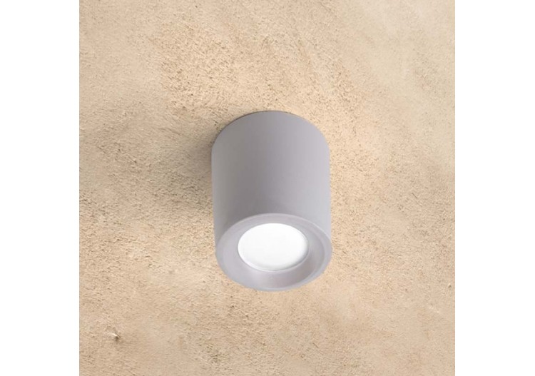 Plafonnier extérieur CCT "Livia 90" FUMAGALLI 6W GU10 IP55 - 2A9.000.000.WXL1K - Barcelona LED 2
