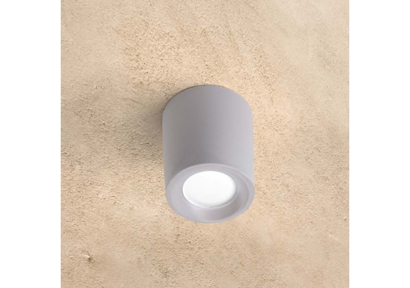 Plafonnier extérieur CCT "Livia 90" FUMAGALLI 6W GU10 IP55 - 2A9.000.000.WXL1K - Barcelona LED