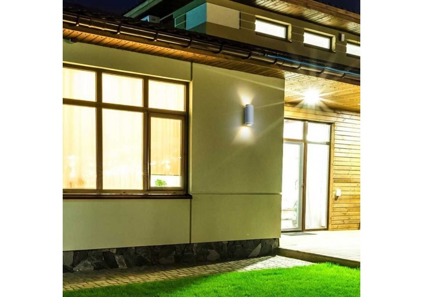 Applique murale extérieur "Lidia" 2xGU10 IP44 - L5011-B - Barcelona LED Applique murale extérieur "Lidia" 2xGU10 IP44 - L5011-B - Barcelona LED