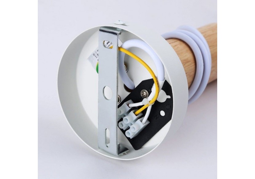 Lampe murale rustique en bois "MILA" - LM135-B - Barcelona LED Lampe murale rustique en bois "MILA" - LM135-B - Barcelona LED