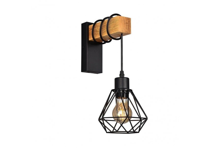 Applique murale cage "RODEN" - LM133-N - Barcelona LED Applique murale cage "RODEN" - LM133-N - Barcelona LED