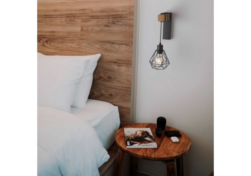 Applique murale cage "RODEN" - LM133-N - Barcelona LED Applique murale cage "RODEN" - LM133-N - Barcelona LED