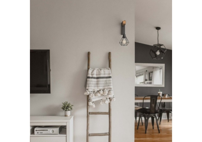 Applique murale cage "RODEN" - LM133-N - Barcelona LED Applique murale cage "RODEN" - LM133-N - Barcelona LED