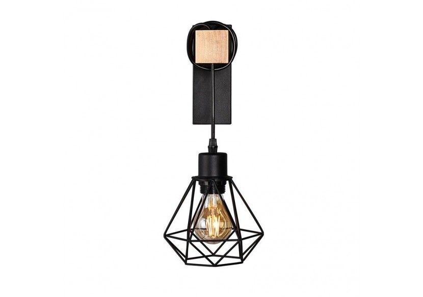 Applique murale cage "RODEN" - LM133-N - Barcelona LED Applique murale cage "RODEN" - LM133-N - Barcelona LED