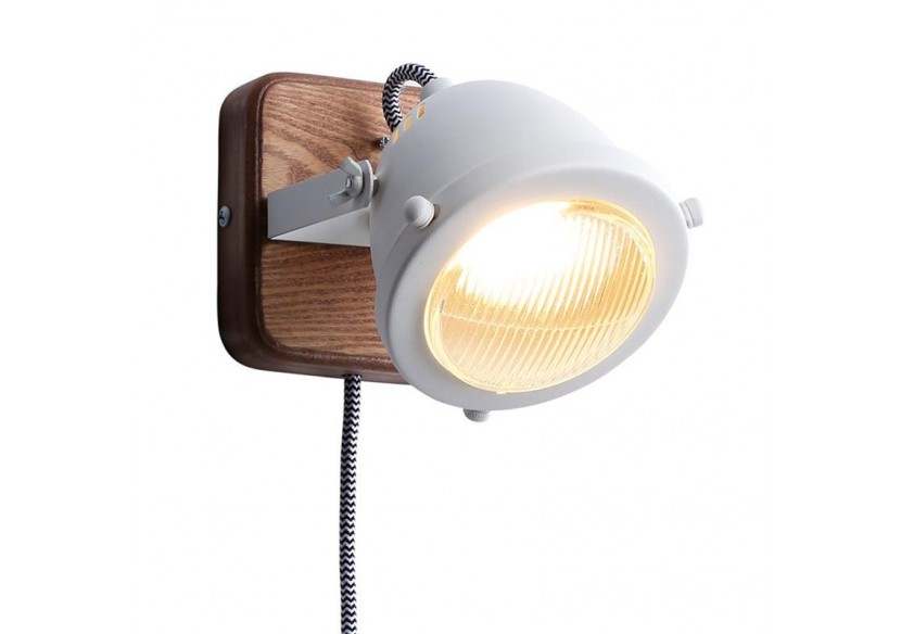 Applique murale avec prise et interrupteur "MOTT" - LV140-B-EU - Barcelona LED Applique murale avec prise et interrupteur "MOTT" - LV140-B-EU - Barcelona LED