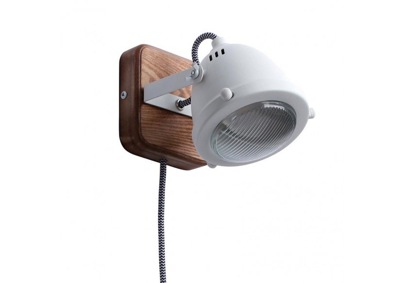 Applique murale avec prise et interrupteur "MOTT" - LV140-B-EU - Barcelona LED Applique murale avec prise et interrupteur "MOTT" - LV140-B-EU - Barcelona LED