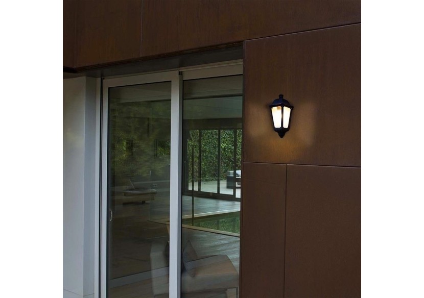 Demi-lanterne murale "Iesse" diffuseur opaque E27 IP55 - M22.000.000.AYE27 - Barcelona LED Demi-lanterne murale "Iesse" diffuseur opaque E27 IP55 - M22.000.000.AYE27 - Barcelona LED
