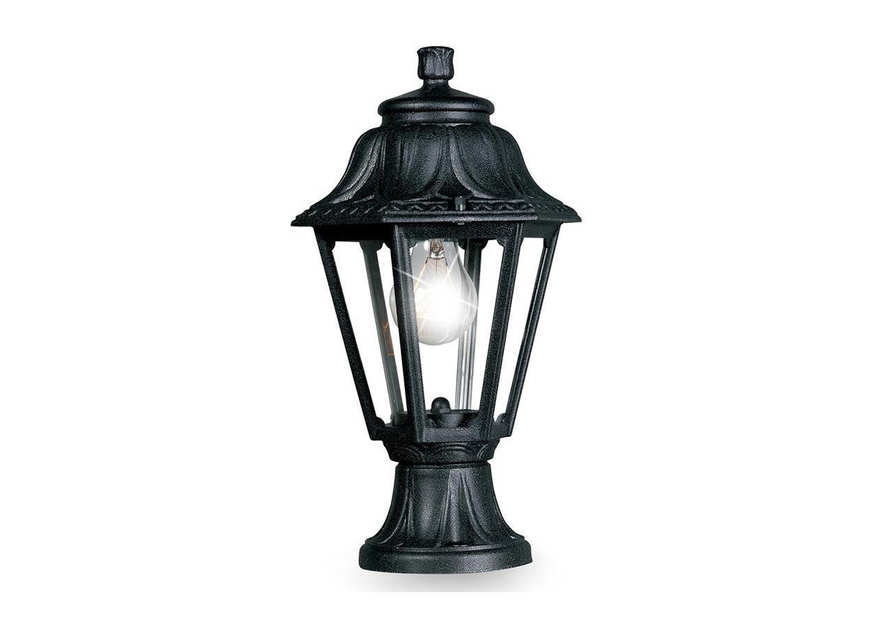 Lanterne sur pied "Mikrolot/Anna" E27 IP55 diffuseur transparent - E22.110.000.AXE27 - Barcelona LED