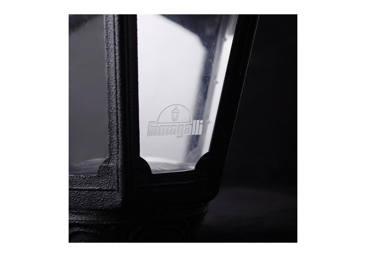 Lanterne sur pied "Mikrolot/Anna" E27 IP55 diffuseur transparent - E22.110.000.AXE27 - Barcelona LED