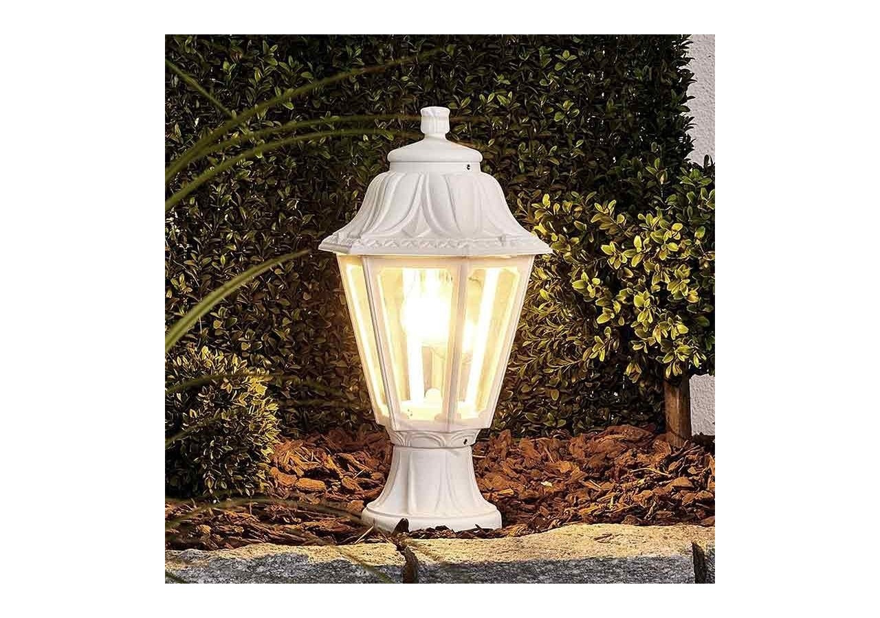 Lanterne sur pied "Mikrolot/Anna" E27 IP55 diffuseur transparent - E22.110.000.WXE27 - Barcelona LED