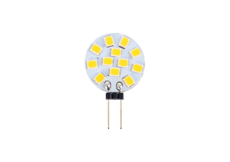 Ampoule LED G4 plate bi-pin 2W - 12V AC/DC - BS1-G4SL-2W-BC4 - Barcelona LED 2