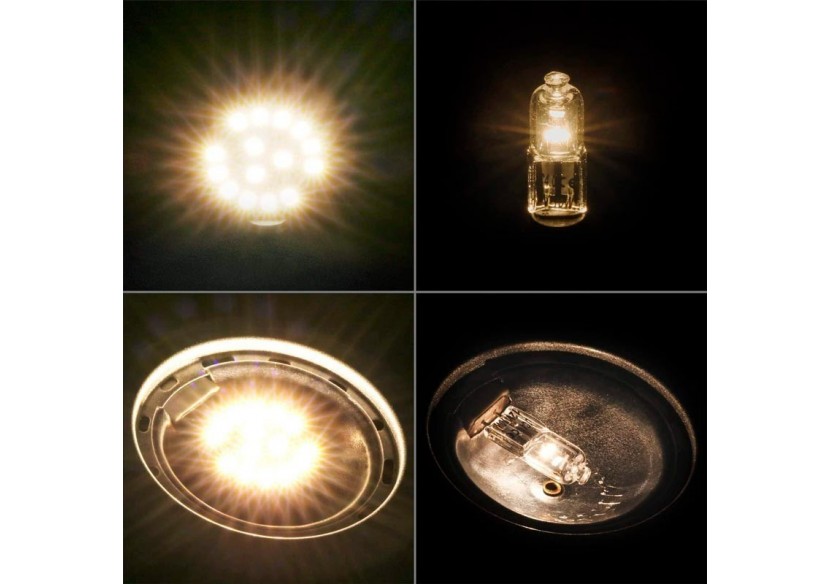 Ampoule LED G4 plate bi-pin 2W - 12V AC/DC - BS1-G4SL-2W-BF4 - Barcelona LED