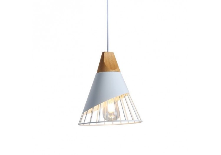Suspension scandinave en métal et en bois "Ador" - LN1202-B - Barcelona LED