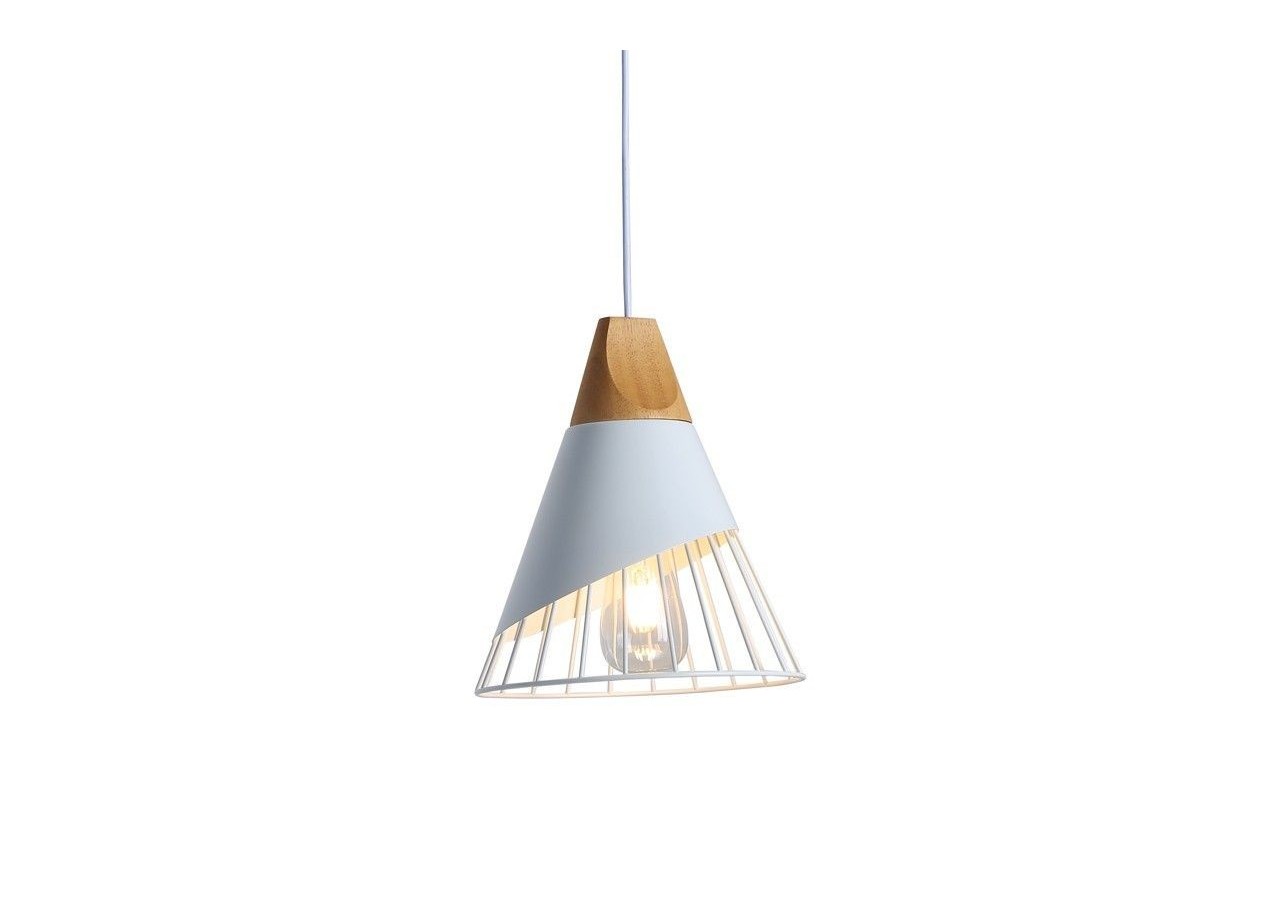 Suspension scandinave en métal et en bois "Ador" - LN1202-B - Barcelona LED