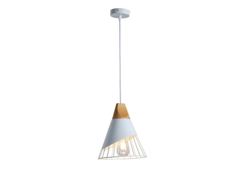 Suspension scandinave en métal et en bois "Ador" - LN1202-B - Barcelona LED