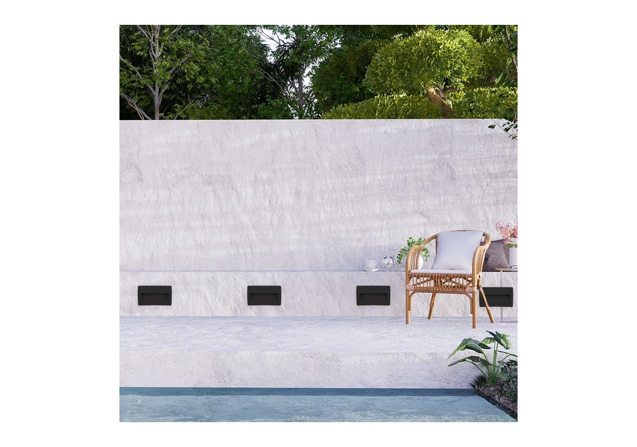 Balise murale LED CCT extérieure FUMAGALLI LORENZA 270 R7S 10,5W - AS3.000.000.AXP1K - Barcelona LED