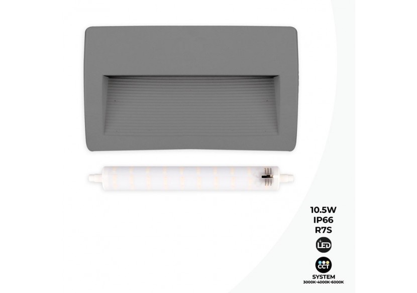 Balise murale LED CCT extérieure FUMAGALLI LORENZA 270 R7S 10,5W - AS3.000.000.LXP1K - Barcelona LED Balise murale LED CCT extérieure FUMAGALLI LORENZA 270 R7S 10,5W - AS3.000.000.LXP1K - Barcelona LED