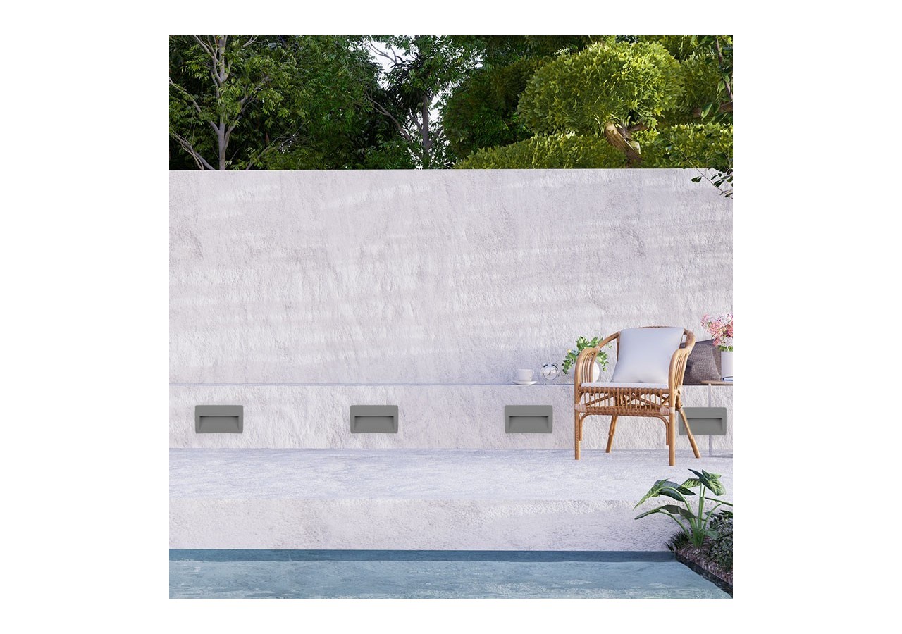 Balise murale LED CCT extérieure FUMAGALLI LORENZA 270 R7S 10,5W - AS3.000.000.LXP1K - Barcelona LED