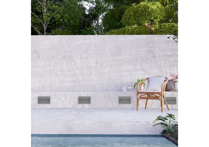Balise murale LED CCT extérieure FUMAGALLI LORENZA 270 R7S 10,5W - AS3.000.000.LXP1K - Barcelona LED Balise murale LED CCT extérieure FUMAGALLI LORENZA 270 R7S 10,5W - AS3.000.000.LXP1K - Barcelona LED