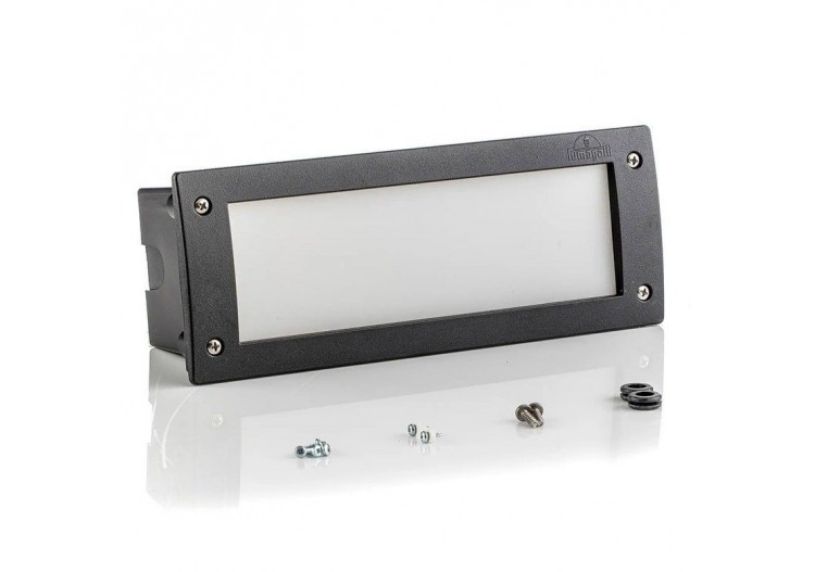 Balise LED encastrable Fumagalli LETI 300 E27 6W - 5C1.000.000.AYE27 - Barcelona LED
