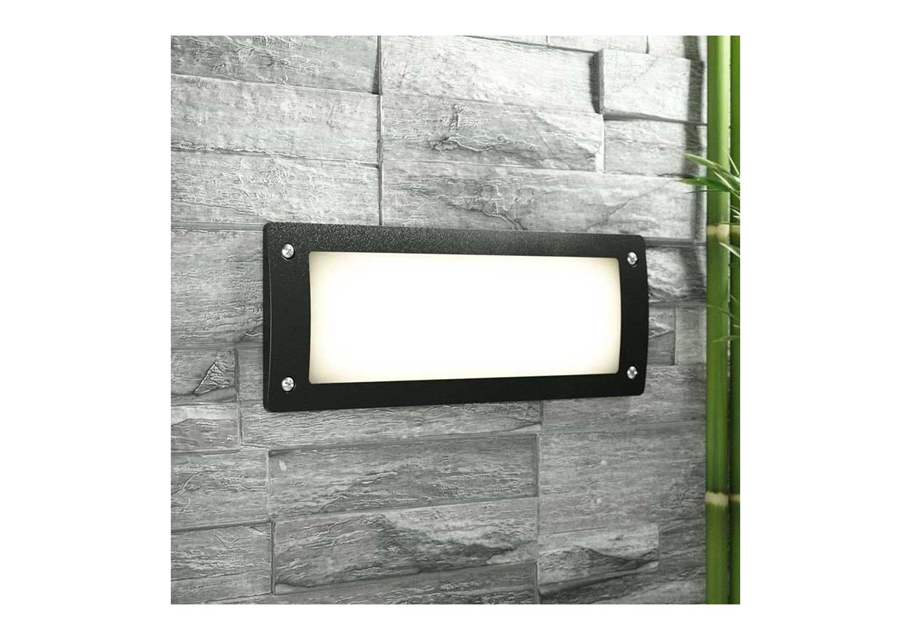Balise LED encastrable Fumagalli LETI 300 E27 6W - 5C1.000.000.AYE27 - Barcelona LED