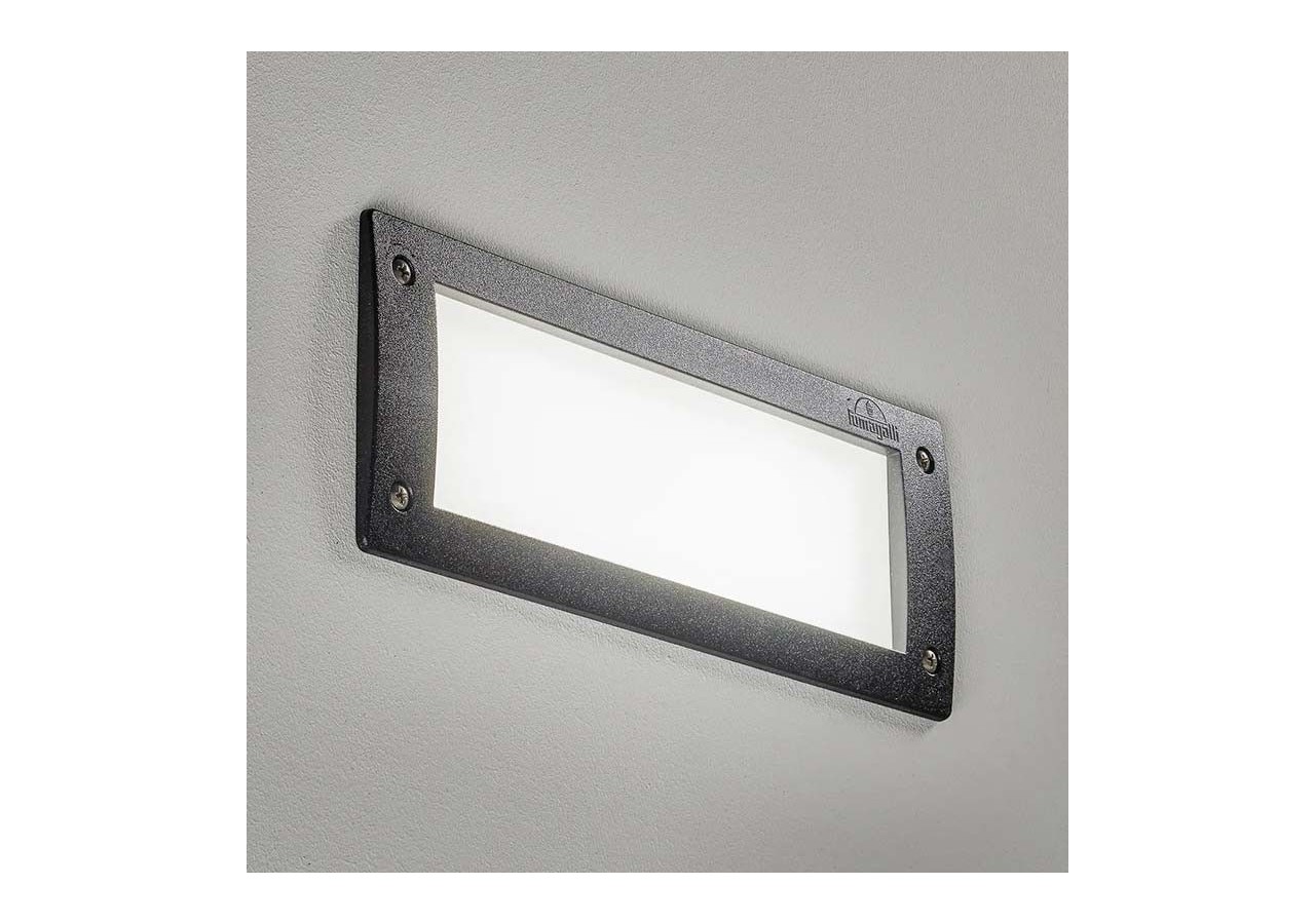 Balise LED encastrable Fumagalli LETI 300 E27 6W - 5C1.000.000.AYE27 - Barcelona LED
