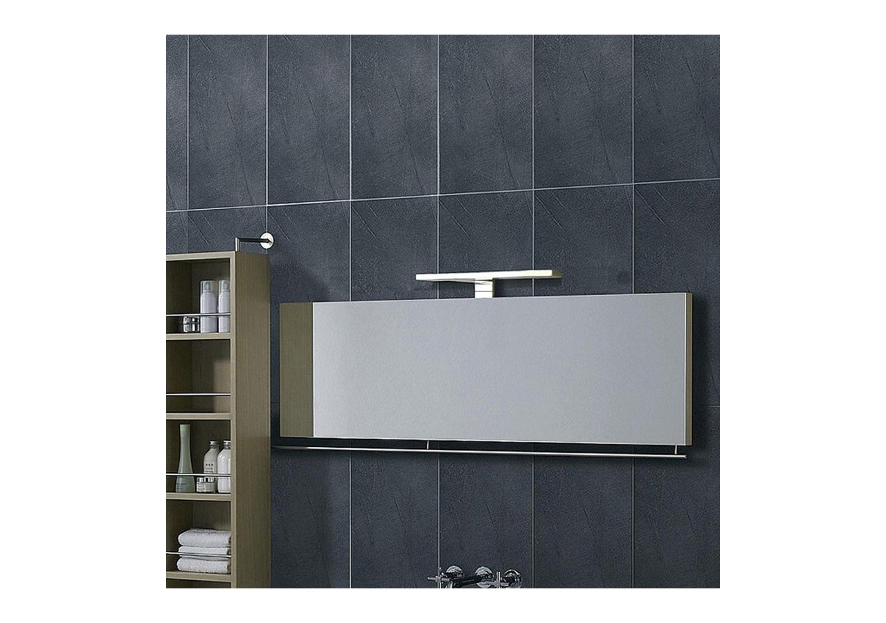 Applique miroir LED 30cm 5W | Montage miroir et armoire - LE204-BN - Barcelona LED