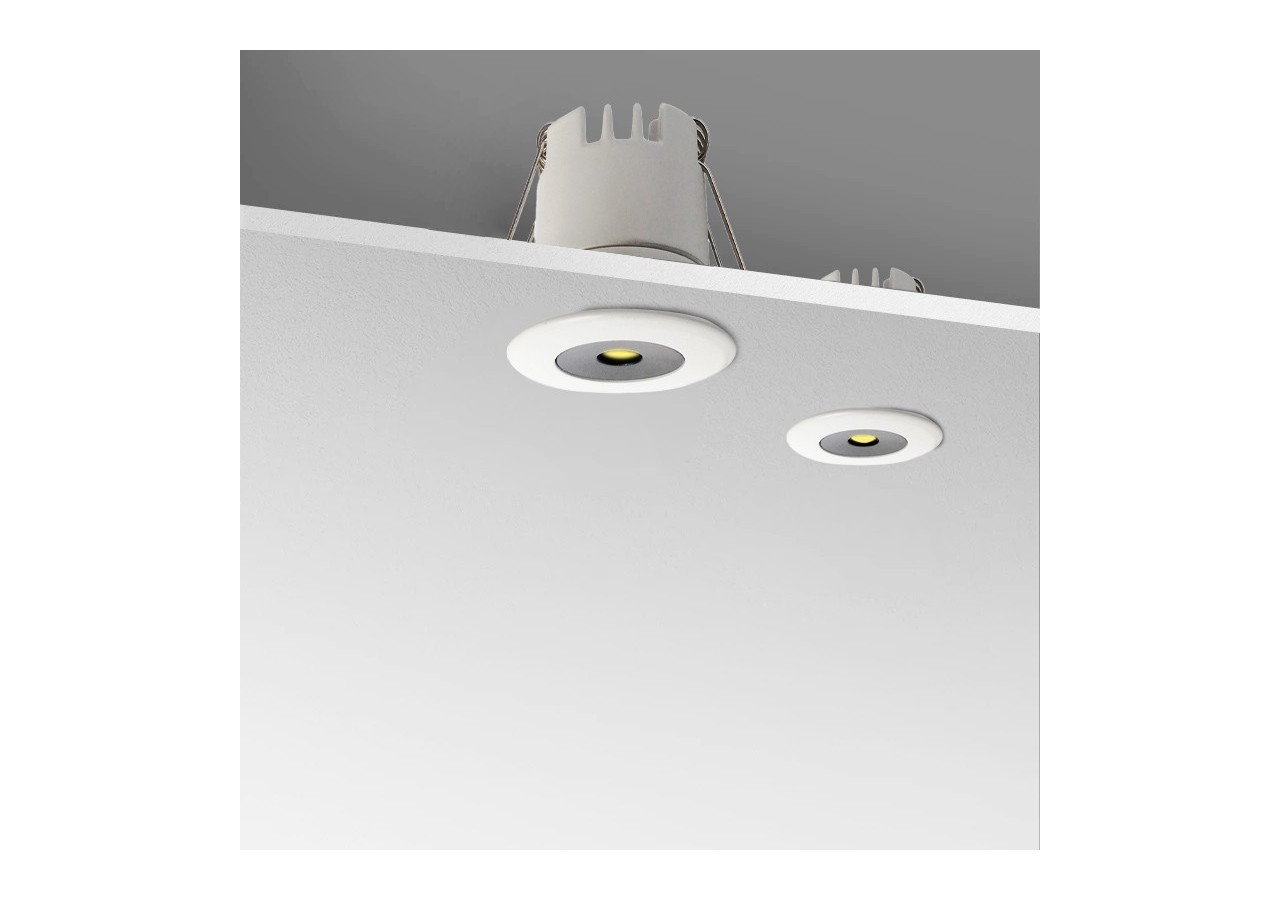 Mini spot LED encastrable 3W faible UGR 40x32,1mm - B1251-B-270 - Barcelona LED