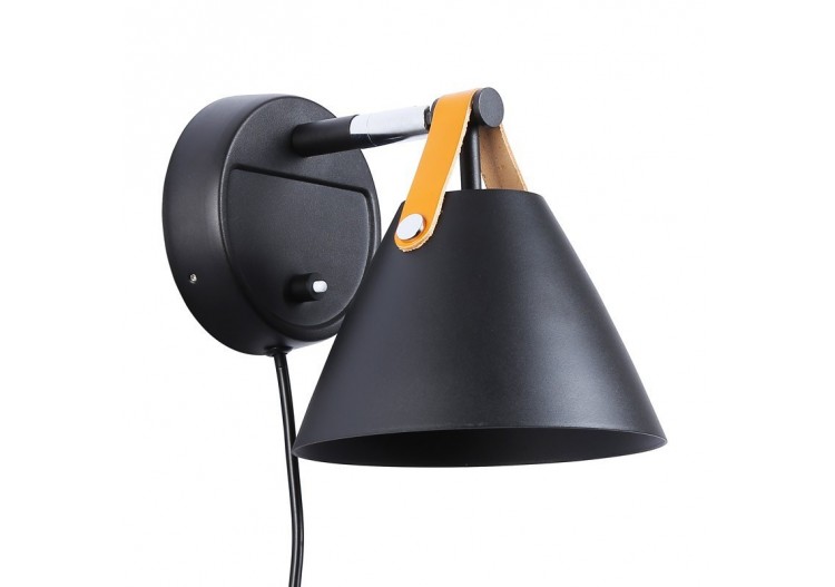 Applique murale "Ellen" avec interrupteur et prise - L3054-N - Barcelona LED