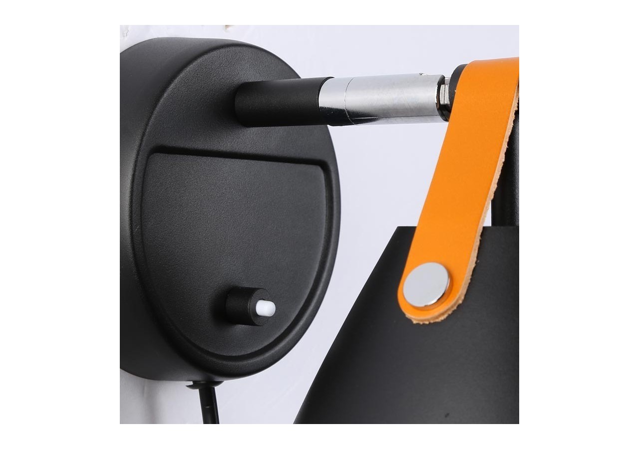 Applique murale "Ellen" avec interrupteur et prise - L3054-N - Barcelona LED