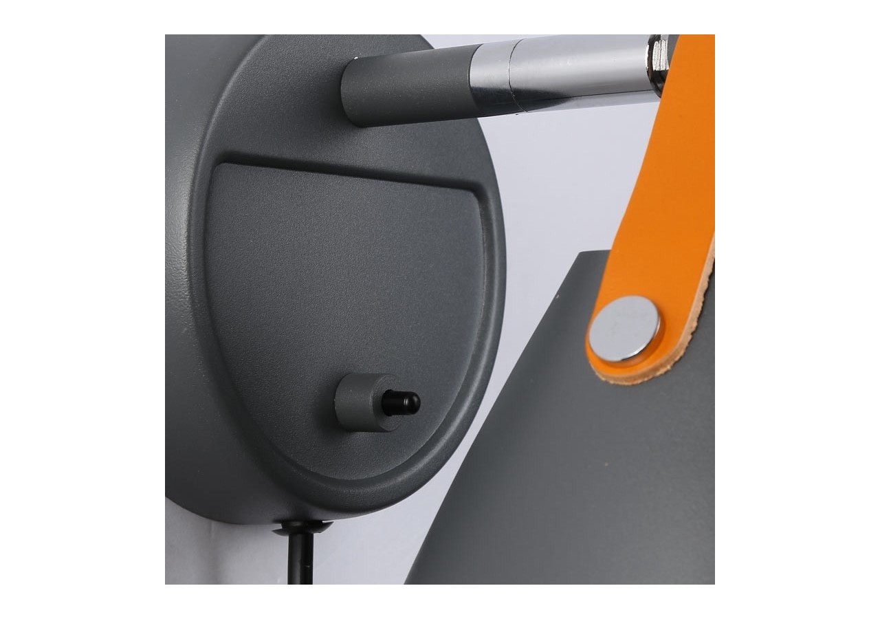 Applique murale "Ellen" avec interrupteur et prise - L3054-G - Barcelona LED