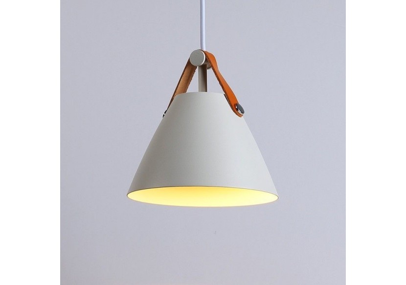 Suspension en cuir "Ellen - L3055-B - Barcelona LED