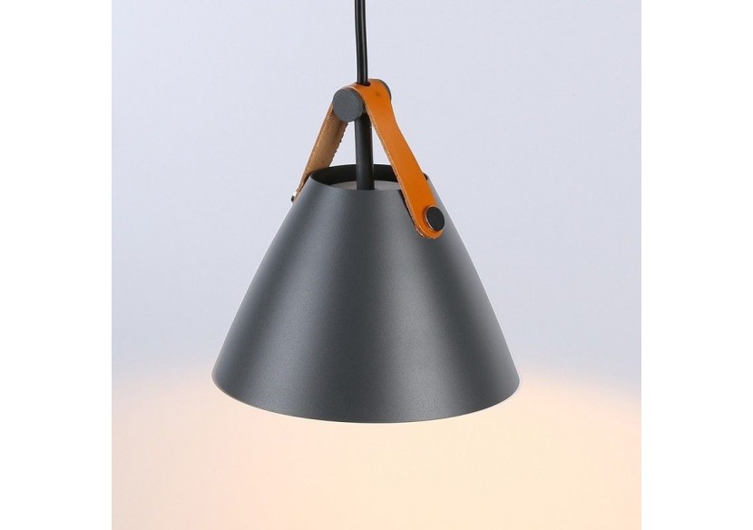 Suspension en cuir "Ellen - L3055-G - Barcelona LED